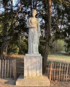 Statue der Auguste Fickert im Türkenschanzpark